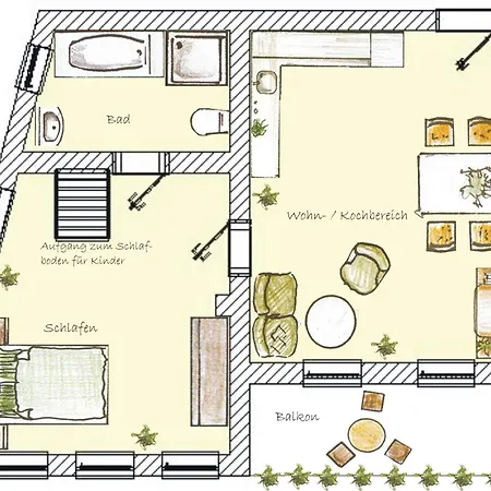 Brise Anna App 02 * Ostseebad Heringsdorf
